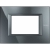 PLACCA 3P ANTRACITE AXOLUTE - BTICINO HA4803HS product photo Photo 01 2XS