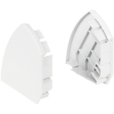 TESTATE DESTRA/SINISTRA PER CANALE POSTAZIONE DI LAVORO INTERLINK OFFICE BIANCO - BTICINO 123002BA product photo Photo 01 3XL