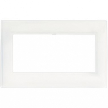 PLACCA CURVA 4 PULSANTI RESINA MATIX INTERLINK - BTICINO 123045BA product photo Photo 01 3XL