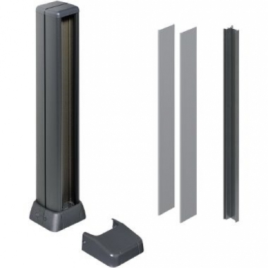 COPERCHI 2 PZ PVC MINICOL ALLUMINIO INTERLINK - BTICINO 129061AL product photo Photo 01 3XL