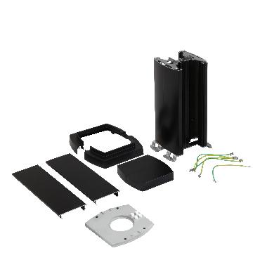 INTERLINK - MINICOLONNA BIFACCIAL NER 340MM - BTICINO 129101NNR - BTICINO 129101NNR product photo Photo 02 3XL