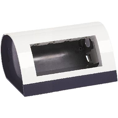 SCATOLA PORTAFRUTTI SCRIVANIA 4 POSTI BIANCA PER MATIX 150431 - BTICINO 150431 product photo Photo 02 3XL