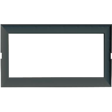 SUPPORTO 4 MODULI MAGIC/MATIX+MOSTRINA DI FINITURA GRIGIO ANTRACITE - BTICINO 150676 product photo Photo 02 3XL