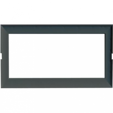 SUPPORTO 4 MODULI MAGIC/MATIX+MOSTRINA DI FINITURA GRIGIO ANTRACITE - BTICINO 150676 product photo Photo 01 3XL