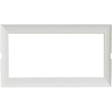 SUPPORTO 4 MODULI MATIX MAGIC E MOSTRINA DI FINITURA COLORE GRIGIO CHIARO PER TORRETTE MODULARI BIFACCIALI - BTICINO 150677 product photo Photo 02 3XL