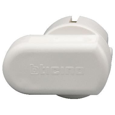 SPINA VOLANTE 2P+T 10/16A UNEL AVORIO - BTICINO 2016NB - BTICINO 2016NB - BTICINO 2016NB product photo Photo 02 3XL