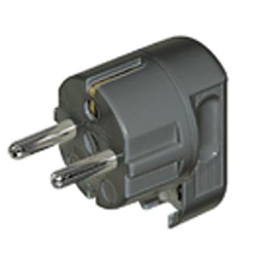 SPINA VOLANTE 2P+T 10/16A UNEL GRIGIO - BTICINO 2016NG - BTICINO 2016NG - BTICINO 2016NG product photo Photo 02 3XL