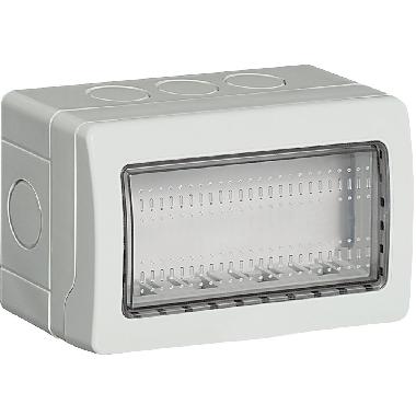 CUSTODIA IP55 COMPOSTA DA BASE E COPERCHIO PER 4 MODULI LUNA LIVINGLIGHT - BTICINO 24504 product photo Photo 02 3XL