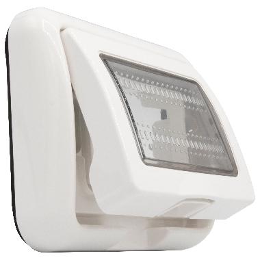 COPERCHIO IDROBOX BIANCO IP55 PER 503E 3 MODULI LIVING LIGHT LUNA - BTICINO 24603N product photo Photo 06 3XL