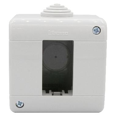 CUSTODIA CONTENITORE 1 POSTO IP40 PARETE TOPPA MATIX - BTICINO 25401 product photo Photo 02 3XL