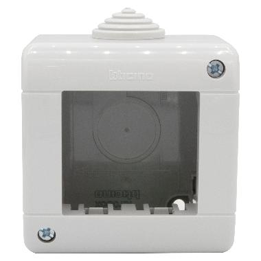 CONTENITORE 2 POSTI IP40 25402 PARETE TOPPA MATIX - BTICINO 25402 product photo Photo 02 3XL