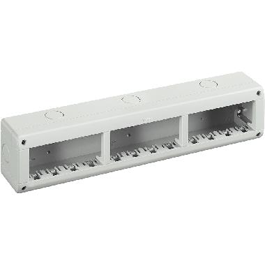 CUSTODIA IP40 12 POSTI BASE +COPERCHIO MODULI MATIX - BTICINO 25412 product photo Photo 02 3XL