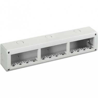 CUSTODIA IP40 12 POSTI BASE +COPERCHIO MODULI MATIX - BTICINO 25412 product photo Photo 01 3XL