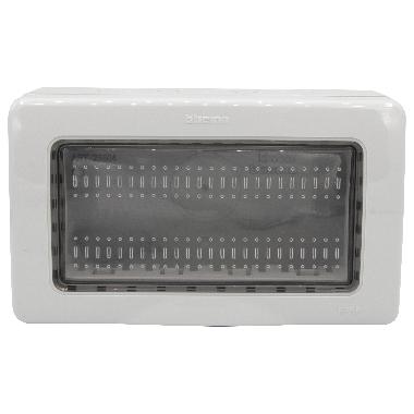 CONTENITORE 4 POSTI IP55 MATIX PARETE TOPPA - BTICINO 25504 product photo Photo 02 3XL