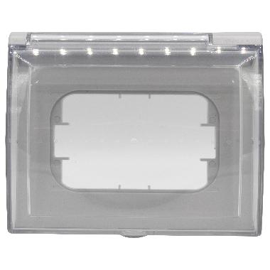 CUSTODIA UNIVERSALE IDROBOX IP44 3 MODULI INSTALLABILE SU SCATOLE 503 - BTICINO 26603 product photo Photo 03 3XL