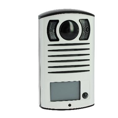 PULSANTIERA LINEA 2000 DA PARETE CON FRONTALE IN ALLUMINIO E TELECAMERA A COLORI GRANDANGOLARE VIDEO COL 2 FILI MONOFASE - BTICINO 343031 product photo Photo 03 3XL