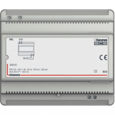 ALIMENTATORE IMPIANTI AUDIO 2 FILI - BTICINO 346040 product photo Photo 01 3XL