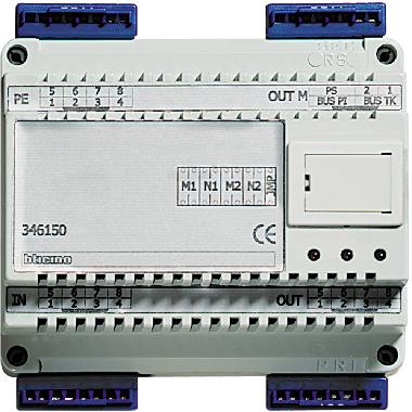 INTERFACCIA 8/2 FILI IN CUSTODIA MODULARE 6 DIN X IMPIANTI VIDEOCITOFONICI X IMPIANTI MISTI - BTICINO 346150 product photo Photo 02 3XL