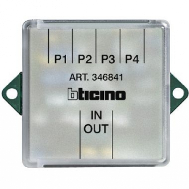 DERIVATORE DI PIANO 2 FILI SCATOLA DI DISTRIBUZIONE A PAVIMENTO - BTICINO 346841 product photo Photo 01 3XL