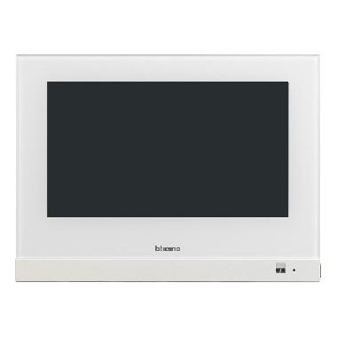 VIDEO HOMETOUCH TOUCH SCREEN 7' PER SISTEMA MYHOME WHITE - BTICINO 3488W product photo Photo 02 3XL