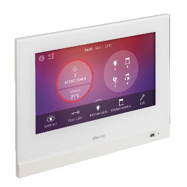 VIDEO HOMETOUCH TOUCH SCREEN 7' PER SISTEMA MYHOME WHITE - BTICINO 3488W product photo Photo 05 3XL