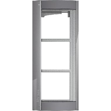 SUPPORTO 3 MODULI ALLUMINIO STREET - BTICINO 350233 product photo Photo 02 3XL