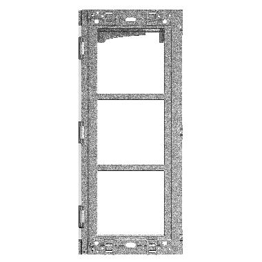 TELAIO 3 MODULI SFERA ROBUR - BTICINO 350335 - BTICINO 350335 - BTICINO 350335 product photo Photo 03 3XL