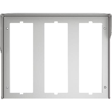 TETTO ANTIPIOGGIA 9 MODULI ALLUMINIO METALLIZZATO - BTICINO 350591 product photo Photo 02 3XL