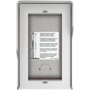 SCATOLA SUPERFICIALE 2 MODULO ALLUMINIO METALLIZZATO - BTICINO 350621 product photo Photo 01 3XL