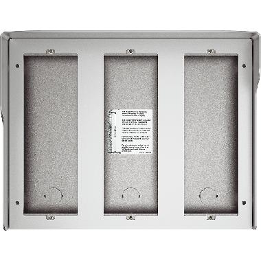 SCATOLA SUPERFICIALE 9 MODULO ALLUMINIO METALLIZZATO - BTICINO 350691 product photo Photo 02 3XL