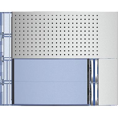 FRONTALE PORTER BASE 2 PULSANTI ALLMETAL - BTICINO 351021 product photo Photo 02 3XL