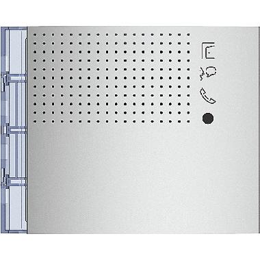 FRONTALE MODULO FONICO PORTER ALLUMINIO METAL - BTICINO 351101 product photo Photo 02 3XL