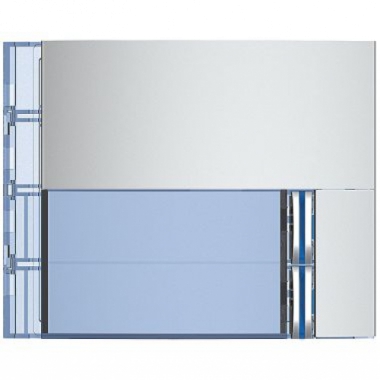 FRONTALE 2 PULSANTI SU COLONNA SINGOLA SFERA NEW FINITURA ALLUMINIO METAL - BTICINO 352021 product photo Photo 01 3XL