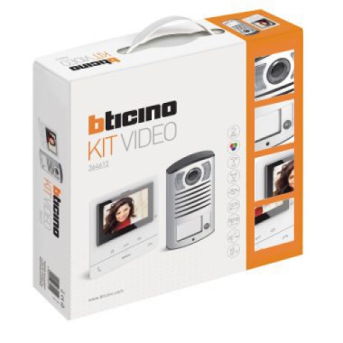 KIT VIDEOCITOFONICO CLASSE100 V16B MONO FAMILIARE LINEA 2000 - BTICINO 364613 product photo Photo 01 3XL