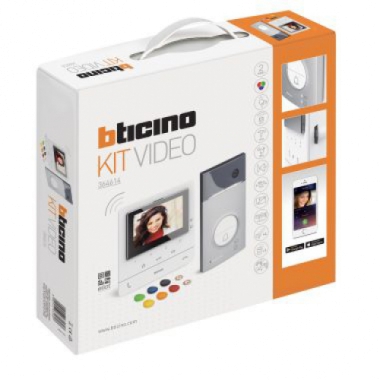 KIT VIDEOCITOFONICO  CLASSE100 X16E MONO-FAMILIARE LINEA 3000 - BTICINO 364614 product photo Photo 01 3XL