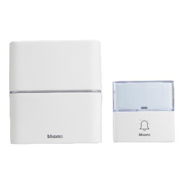 KIT CAMPANELLO SENZA FILI ALLUMINIO ADVANCED - BTICINO 393015D product photo Photo 04 3XL