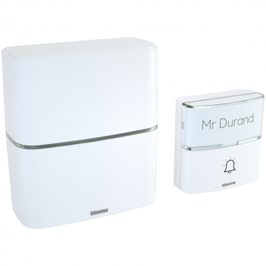 KIT CAMPANELLO SENZA FILI ALLUMINIO ADVANCED - BTICINO 393015D product photo Photo 01 3XL