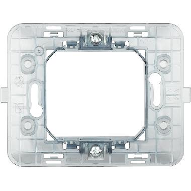 SUPPORTO 2 MODULI PER SCATOLA TONDA MATIX - BTICINO 500SM2A product photo Photo 02 3XL