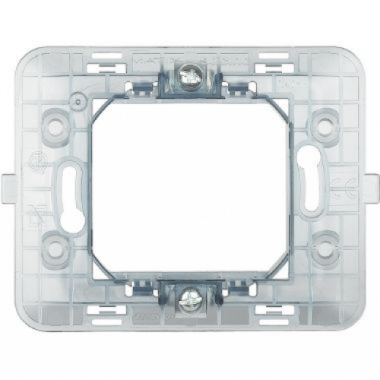 SUPPORTO 2 MODULI PER SCATOLA TONDA MATIX - BTICINO 500SM2A product photo Photo 01 3XL