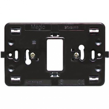 SUPPORTO LARGO 1 POSTO SCATOLA TONDA MAGIC - BTICINO 500S/13 product photo Photo 01 3XL