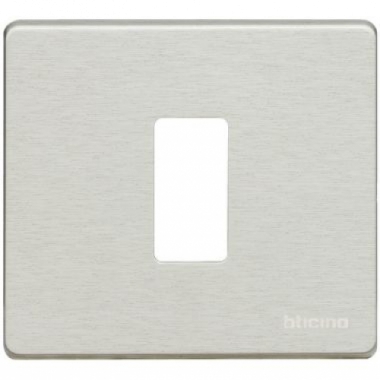 PLACCA 1 POSTO X SCATOLA TONDA OXIDAL MAGIC - BTICINO 500/1/X product photo Photo 01 3XL