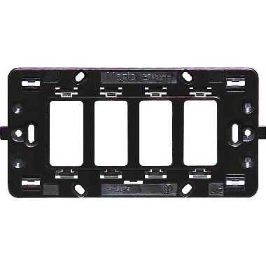 SUPPORTO 4 POSTI MAGIC - BTICINO 504S product photo Photo 02 3XL