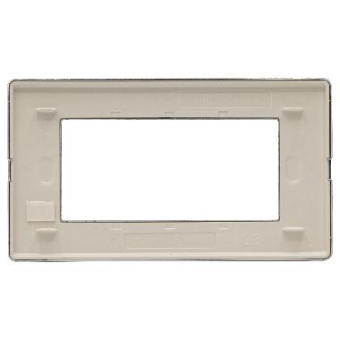 PLACCA 4 POSTI OXIDAL MATIX AVORIO MAGIC TT - BTICINO 504/4A/X product photo Photo 03 3XL