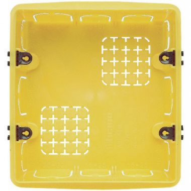 SCATOLA DA INCASSO QUADRATA A 6 POSTI - BTICINO 506E product photo Photo 01 3XL