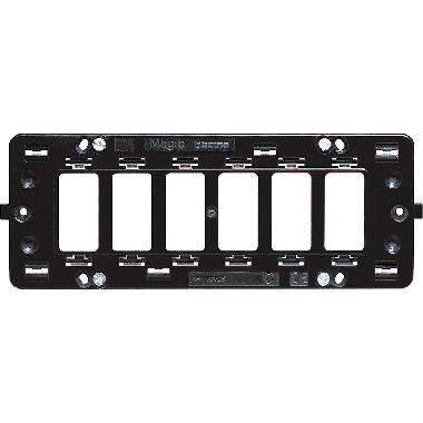 SUPPORTO 6 POSTI SEPARATI MAGIC - BTICINO 506LS product photo Photo 02 3XL
