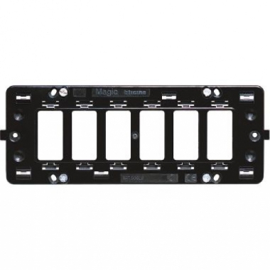 SUPPORTO 6 POSTI SEPARATI MAGIC - BTICINO 506LS product photo Photo 01 3XL