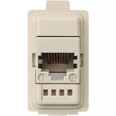 CONNETTORE MODULARE MAGIC RJ45 UTP CAT6 BTNET - BTICINO 5974AT6 product photo Photo 01 3XL