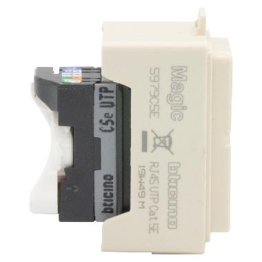 MAGIC-CONNETTORE RJ45 TOOLLESS UTP CAT5E - BTICINO 5979C5E - BTICINO 5979C5E - BTICINO 5979C5E product photo Photo 05 3XL