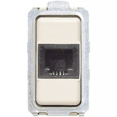 PRESA TELEFONICA CONNETTORE RJ11 MAGIC - BTICINO 5982 product photo Photo 01 3XL