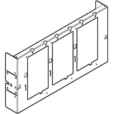 MAS - PIASTRA SCORR MEGATIKER INTERBLOC REM - BTICINO 9061TBRME - BTICINO 9061TBRME - BTICINO 9061TBRME product photo Photo 02 3XL